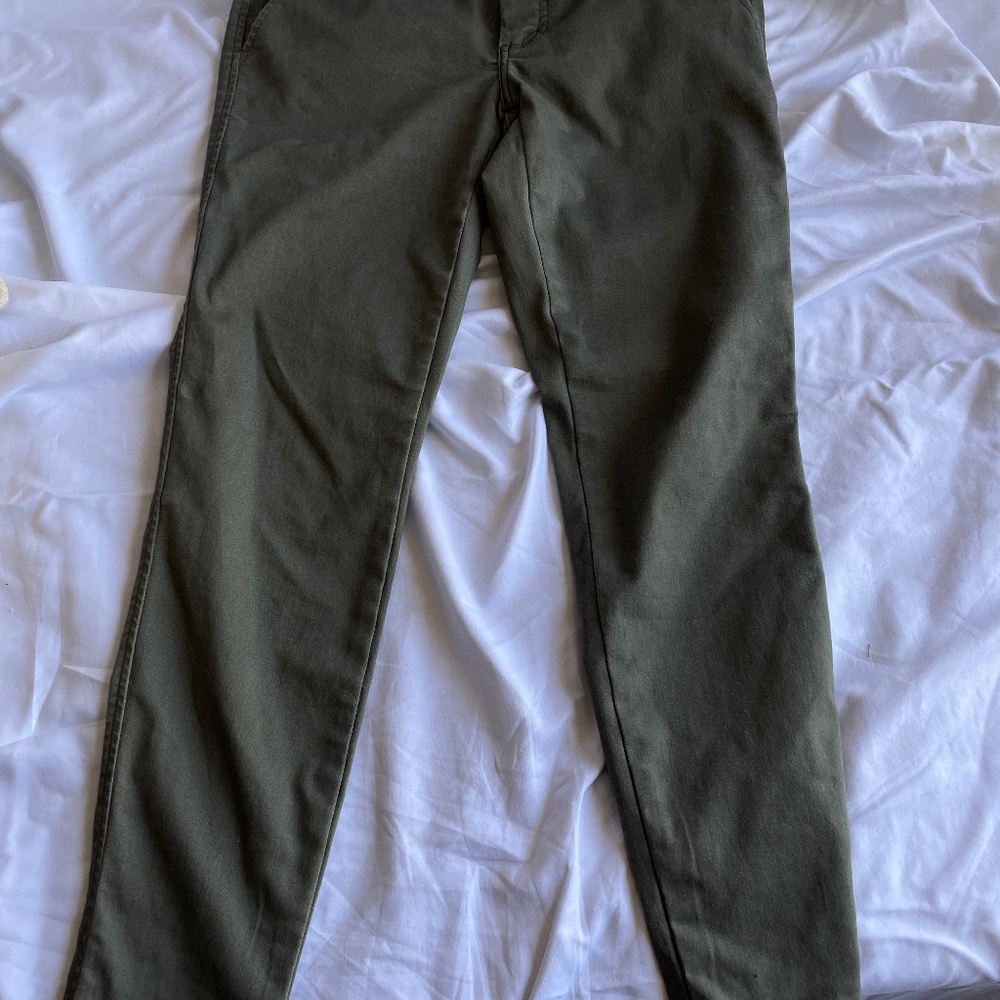 Green jeans